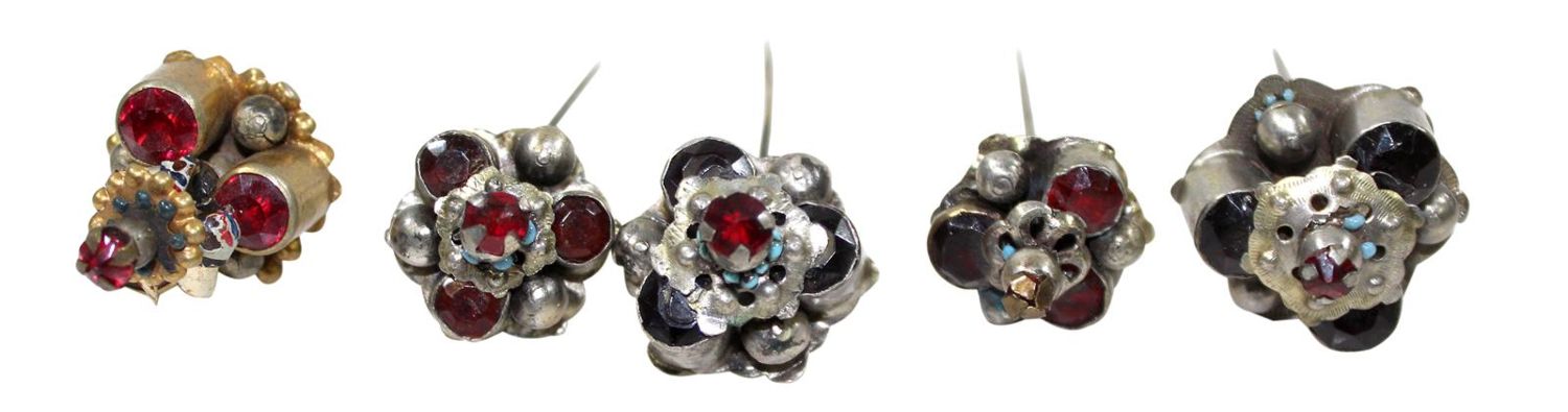Große Abbildung Nr.1: 128-2927 Bockelnadeln Siebenbürgen.: (Schmuck)