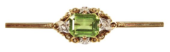 Große Abbildung Nr.1: 128-2931 Art Déco Brosche: (Schmuck, Broschen)