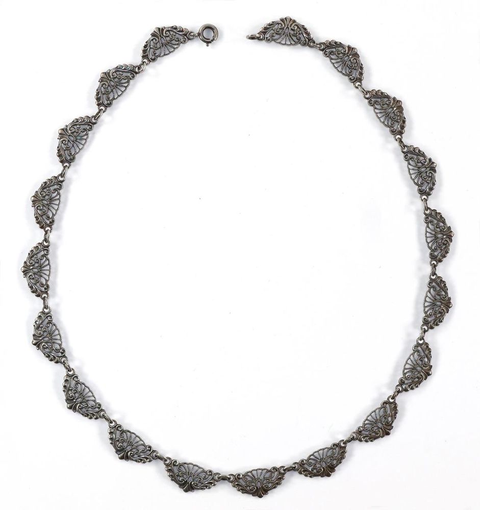 Große Abbildung Nr.1: 128-2969 Prächtiges Art Déco: (Schmuck, Colliers)
