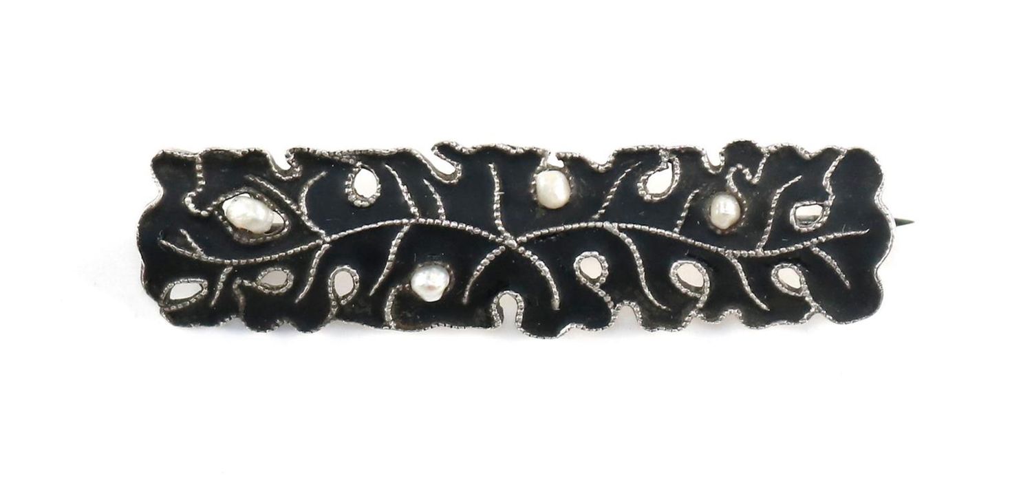 Große Abbildung Nr.1: 128-2988 Th. Fahrner Brosche: (Schmuck, Fahrner)