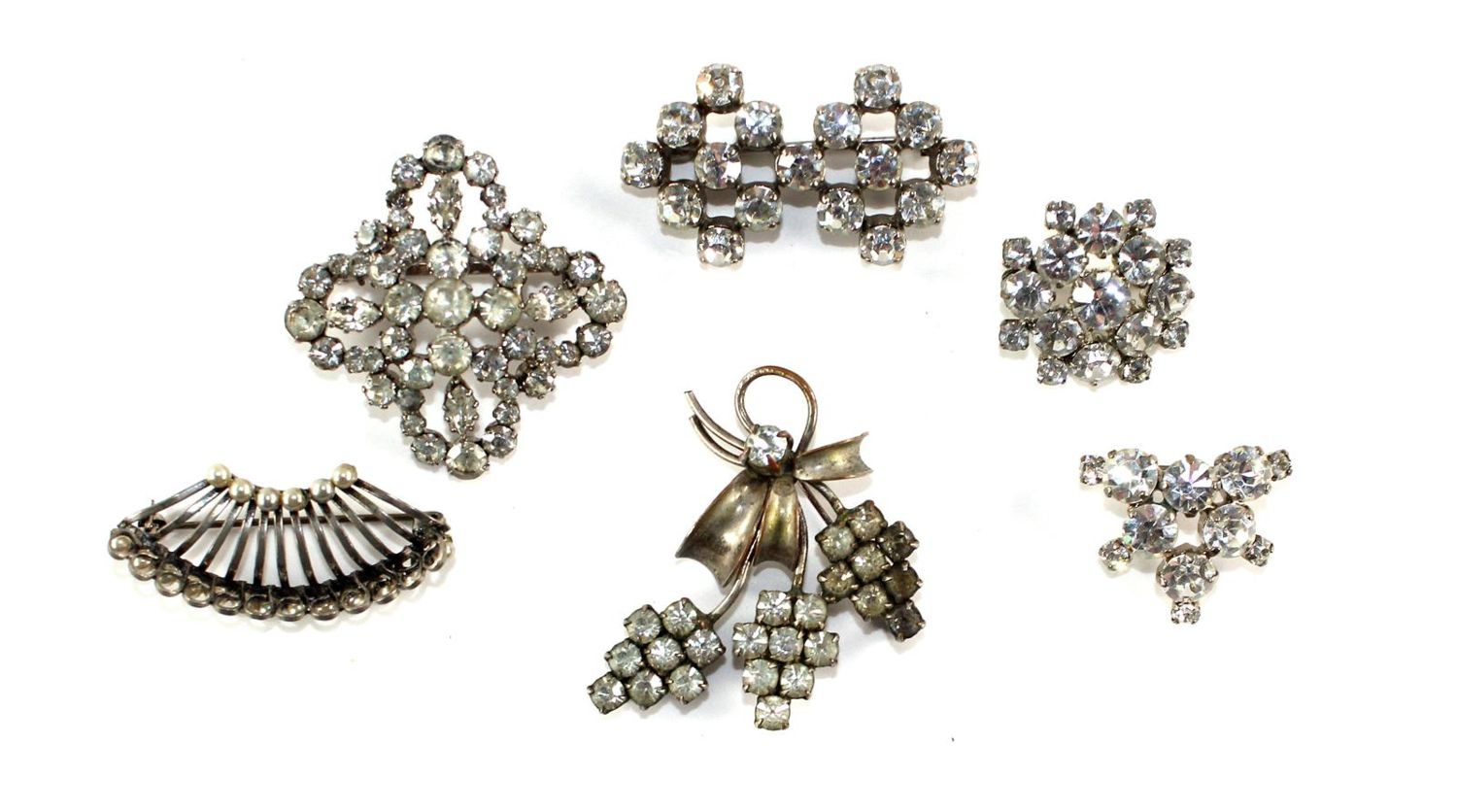 Große Abbildung Nr.1: 128-3006 Strassschmuck: (Schmuck, Modeschmuck)