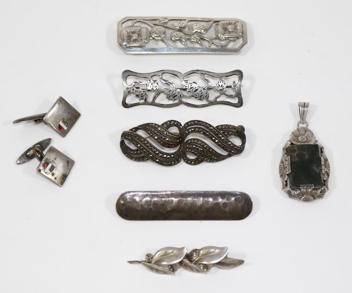 Große Abbildung Nr.1: 128-3058 Antikschmuck, Silberschmuck.: (Schmuck, Sammlungen)