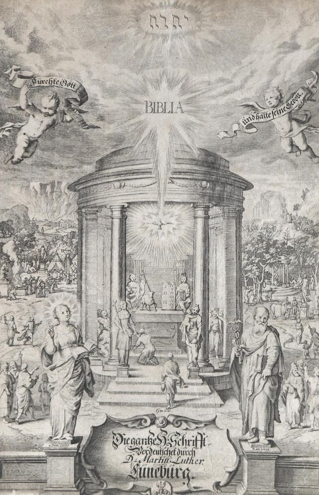 Große Abbildung Nr.1: 128-307 Illustrationen: (Bibeln)