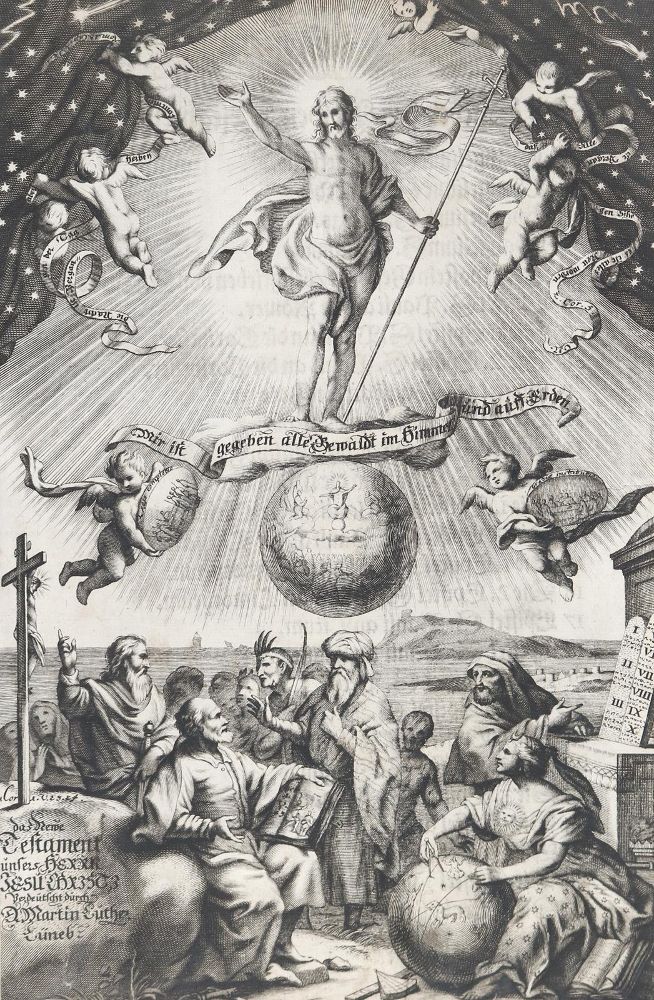Große Abbildung Nr.4: 128-307 Illustrationen: (Bibeln)