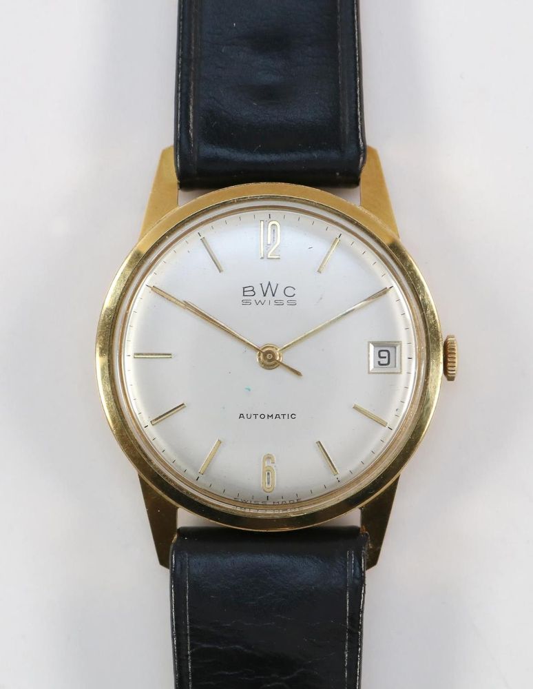 Große Abbildung Nr.2: 128-3167 BWC Automatic 18k GG: (Uhren, Armbanduhren)