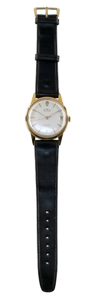 Große Abbildung Nr.4: 128-3167 BWC Automatic 18k GG: (Uhren, Armbanduhren)