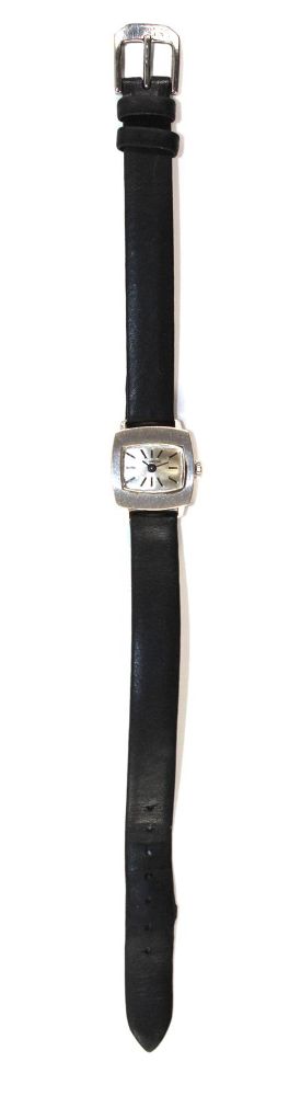 Große Abbildung Nr.1: 128-3169 Damenuhr Dugena 585 WG-: (Uhren, Armbanduhren)