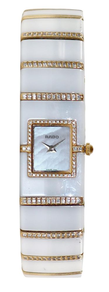 Große Abbildung Nr.3: 128-3173 Rado Diastar 18k GG: (Uhren, Armbanduhren)
