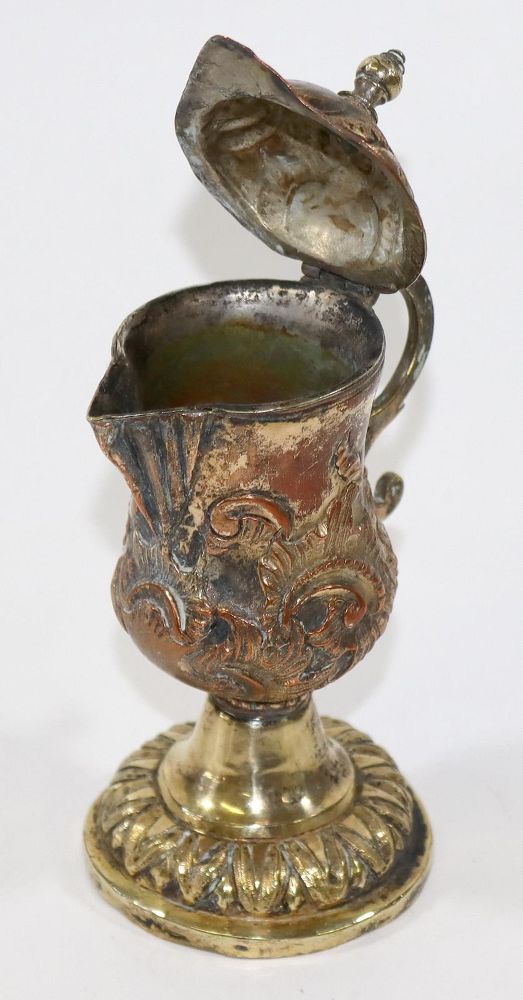 Große Abbildung Nr.2: 128-3187 Abendmahlskännchen barock.: (Volkskunst, Religiöse Volkskunst)