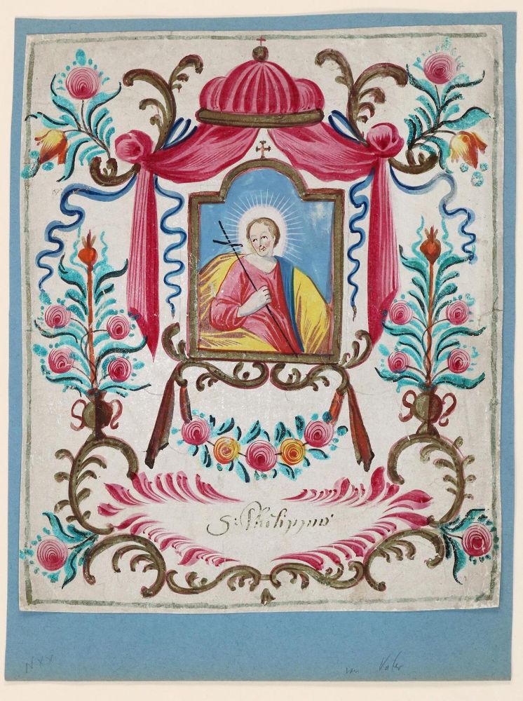 Große Abbildung Nr.1: 128-3259 St. Philippus.: (Varia, Andachtsbilder)