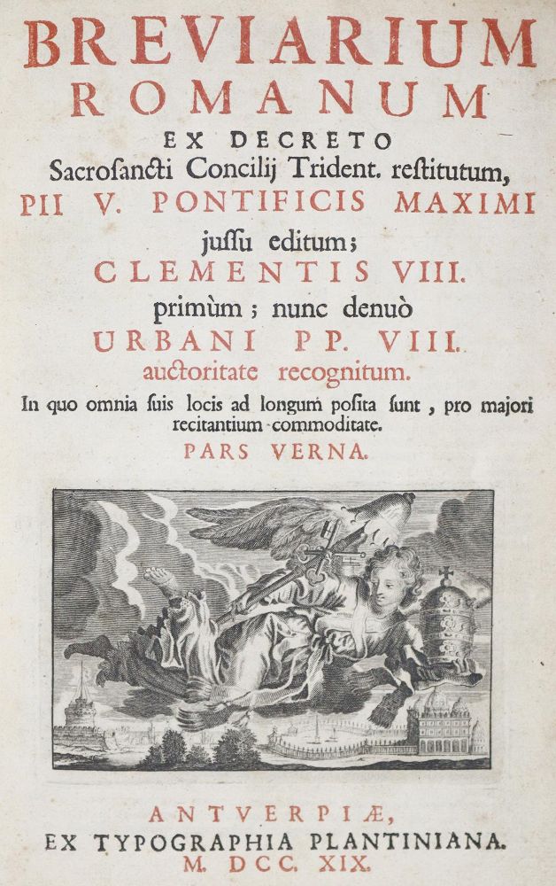 Große Abbildung Nr.1: 128-326 Breviarium romanum: (Alte Drucke, Handschriften und Theologie)
