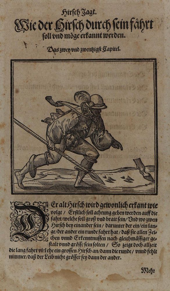 Große Abbildung Nr.2: 128-3299 Hirschjagd.: (Varia, Jagd)