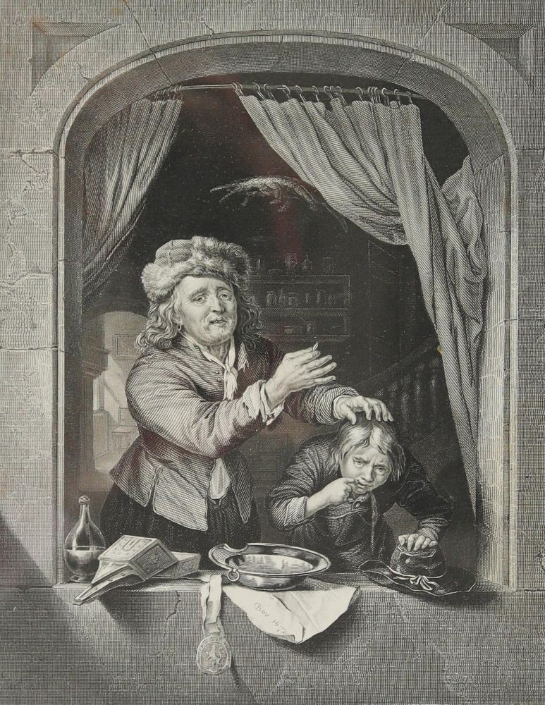 Große Abbildung Nr.3: 128-3330 Zahnarzt.: (Varia, Karikatur)
