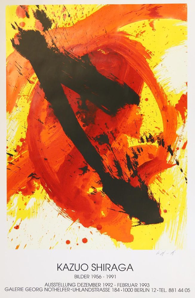 Große Abbildung Nr.1: 128-3368 Kazuo Shiraga.: (Varia, Plakate)