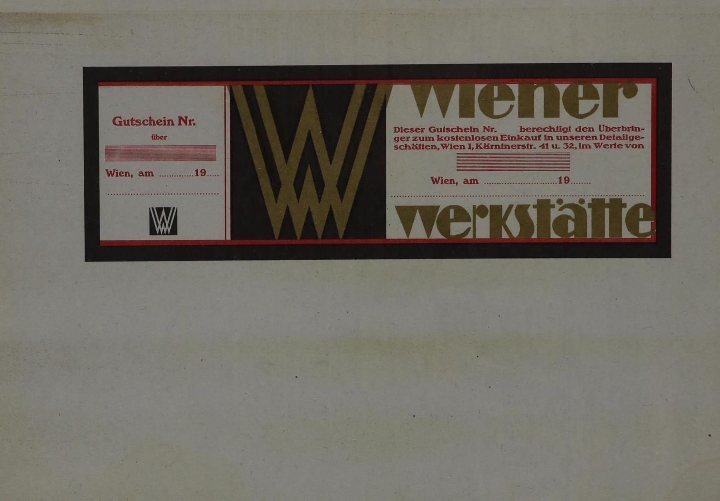 Große Abbildung Nr.3: 128-3392 Wiener Werkstätte.: (Varia)