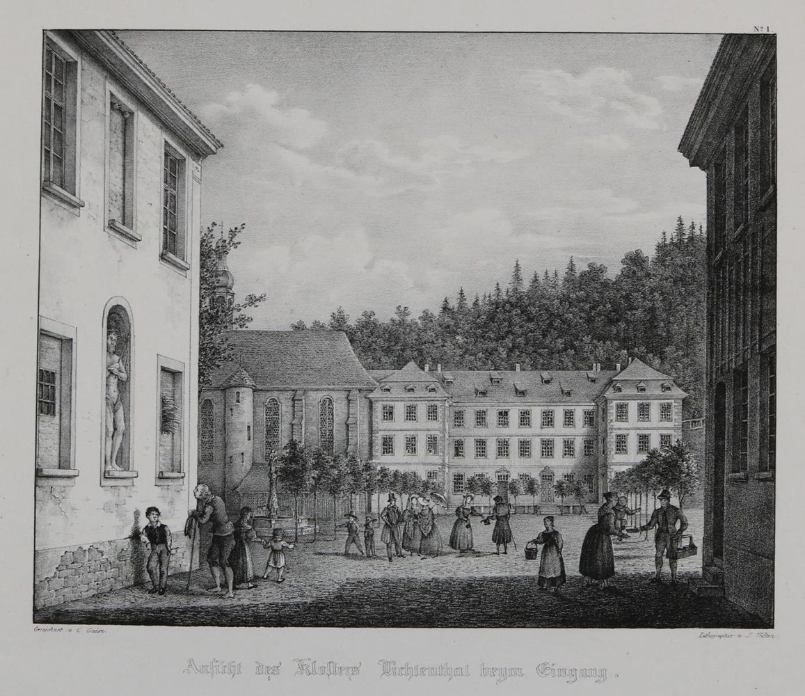 Große Abbildung Nr.1: 128-3412 Lichtental.: (Deutschland, Baden-Baden)