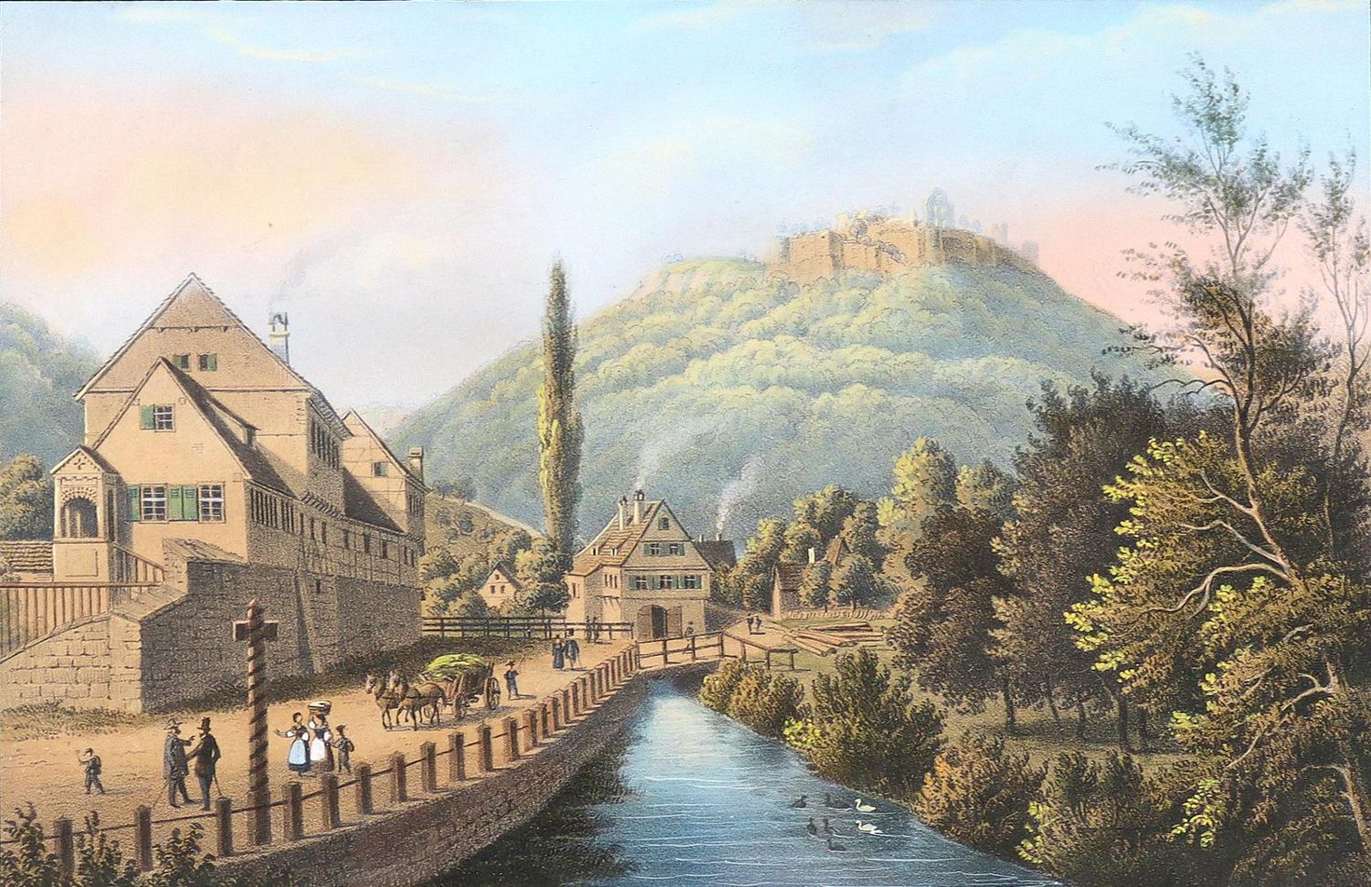 Große Abbildung Nr.1: 128-3414 Bad Urach.: (Deutschland)