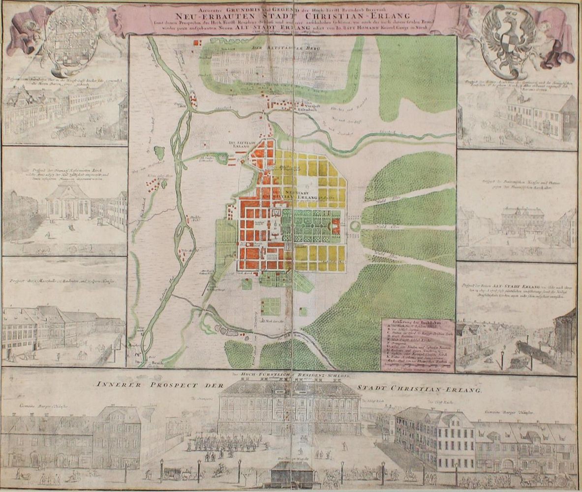 Große Abbildung Nr.1: 128-3449 Erlangen.: (Deutschland)
