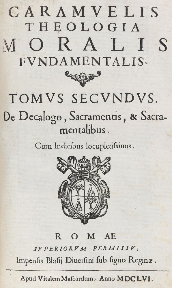 Große Abbildung Nr.2: 128-346 Caramuel y Lobkowitz,J.: (Alte Drucke, Handschriften und Theologie)