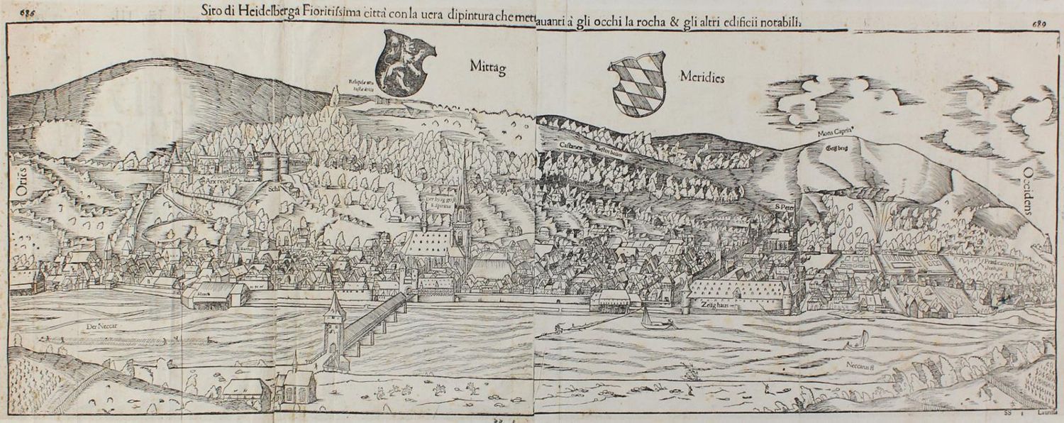 Große Abbildung Nr.1: 128-3463 Heidelberg.: (Deutschland)