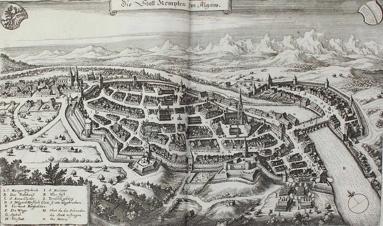 Große Abbildung Nr.1: 128-3470 Kempten.: (Deutschland)