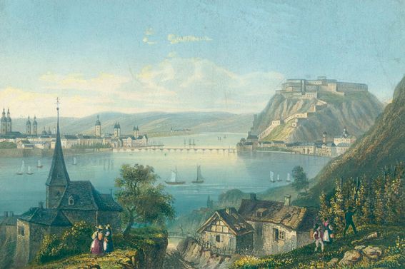 Große Abbildung Nr.1: 128-3471 Koblenz.: (Deutschland)