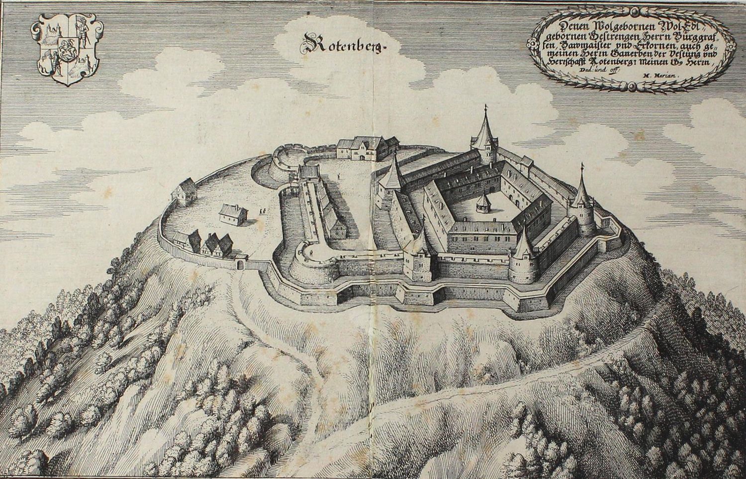 Große Abbildung Nr.1: 128-3518 Rotenberg bei Stuttgart.: (Deutschland)