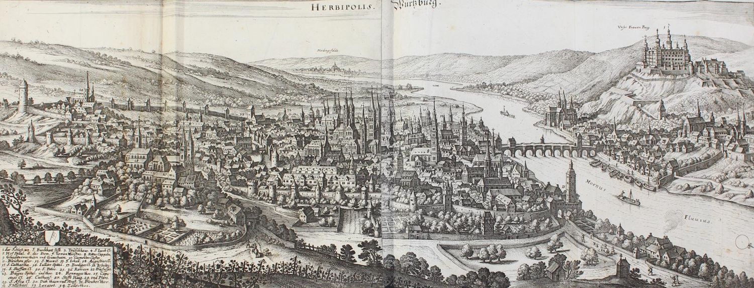 Große Abbildung Nr.1: 128-3539 Würzburg.: (Deutschland)