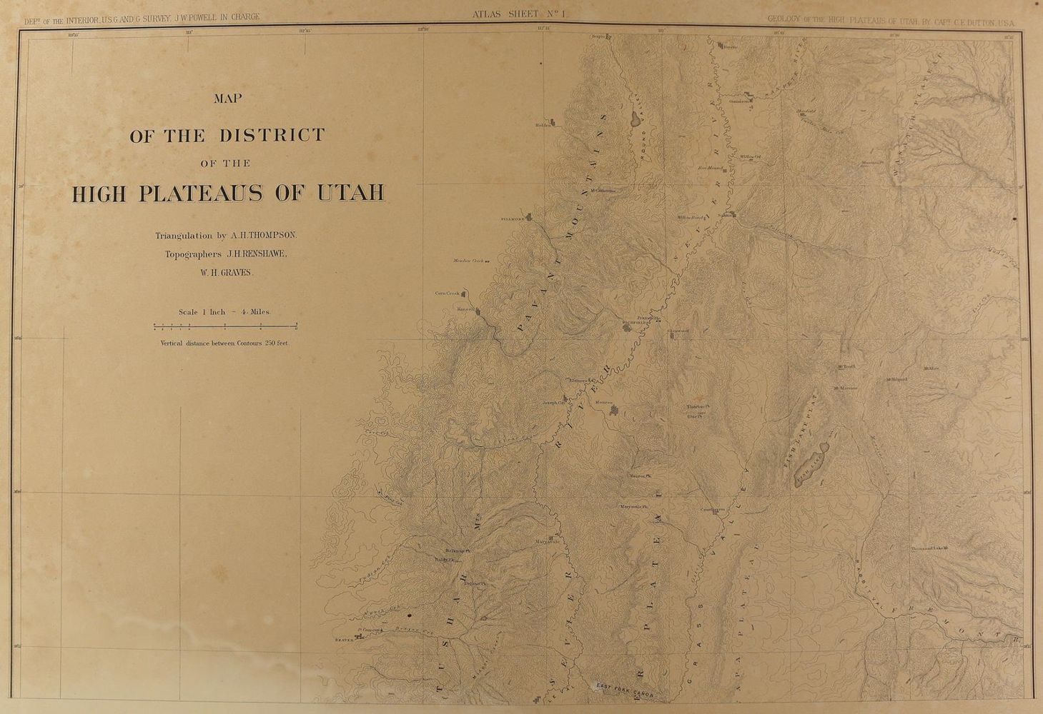 Große Abbildung Nr.2: 128-3557 Utah.: (Ausland, Amerika)