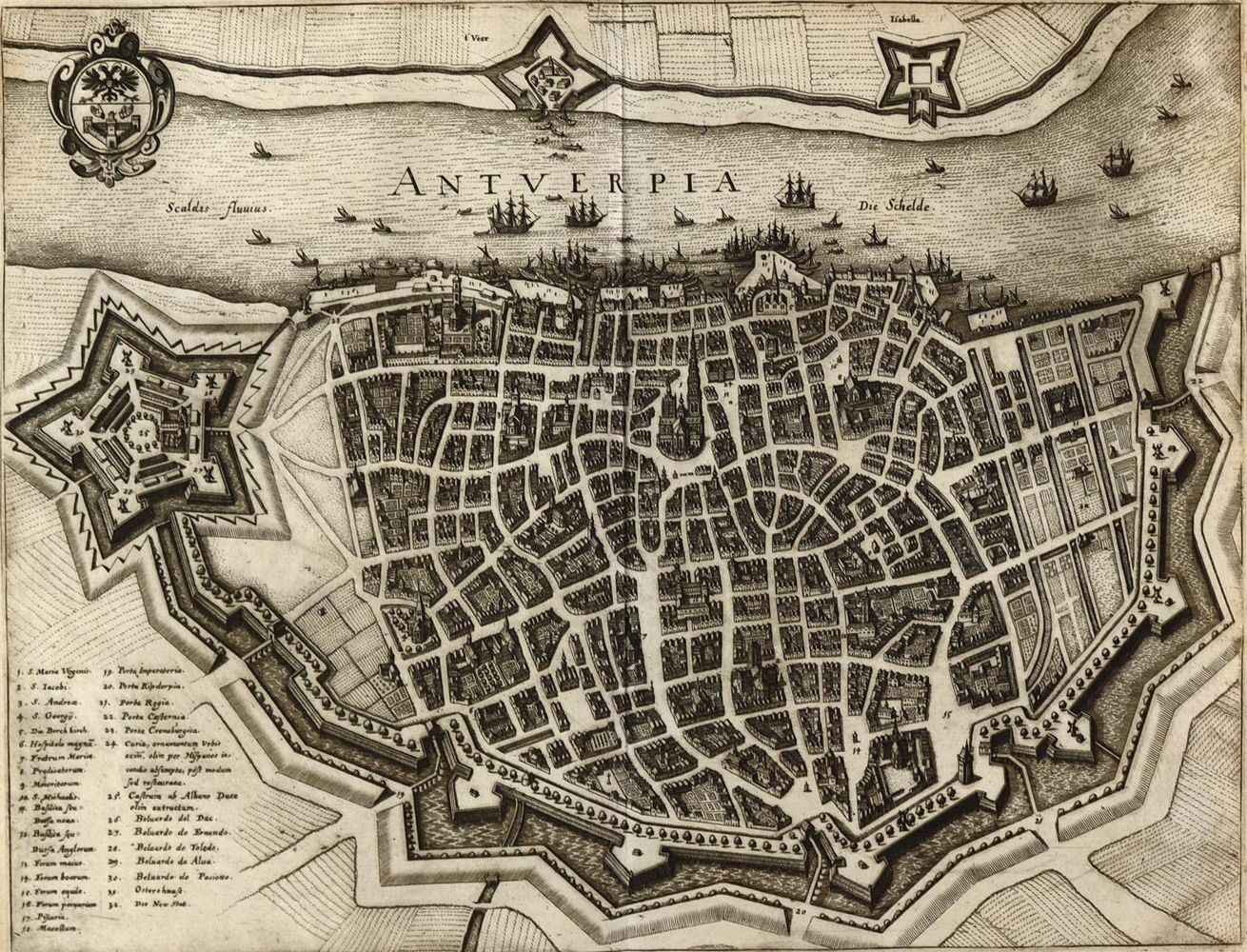 Große Abbildung Nr.1: 128-3572 Antwerpen. : (Ausland, Belgien)