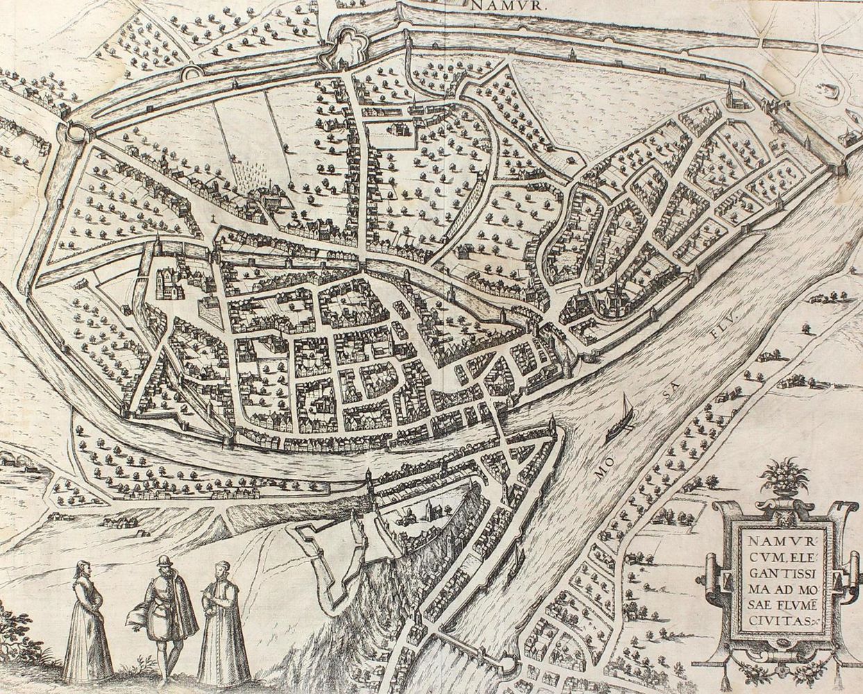 Große Abbildung Nr.1: 128-3576 Namur.: (Ausland, Belgien)