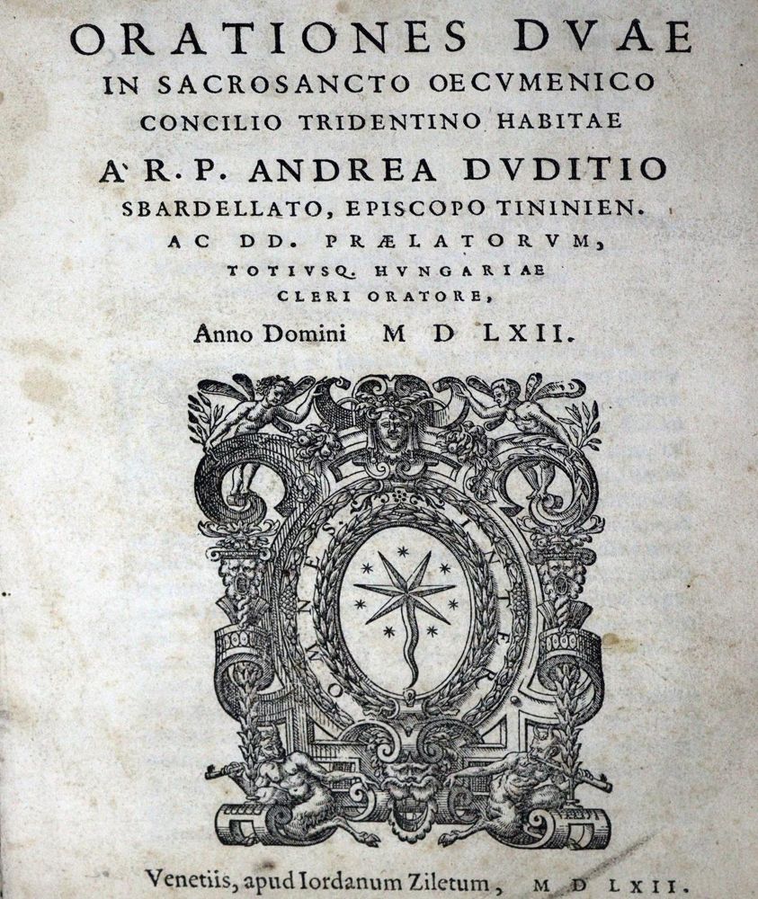 Große Abbildung Nr.1: 128-359 Dudith,A.: (Alte Drucke, Handschriften und Theologie)
