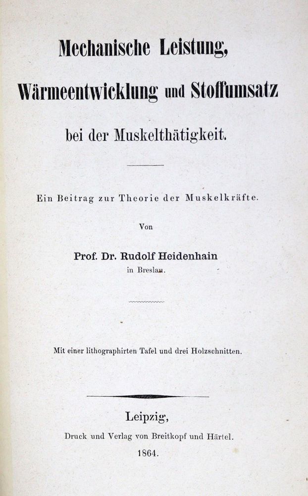Große Abbildung Nr.1: 128-36 Heidenhain,R.: (Aus der Sammlung Professor Dr.Dr.Johannes Büttner Teil 1)