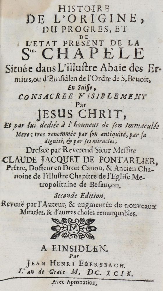 Große Abbildung Nr.1: 128-366 Jacquet,C.: (Einsiedeln, Marienverehrung)