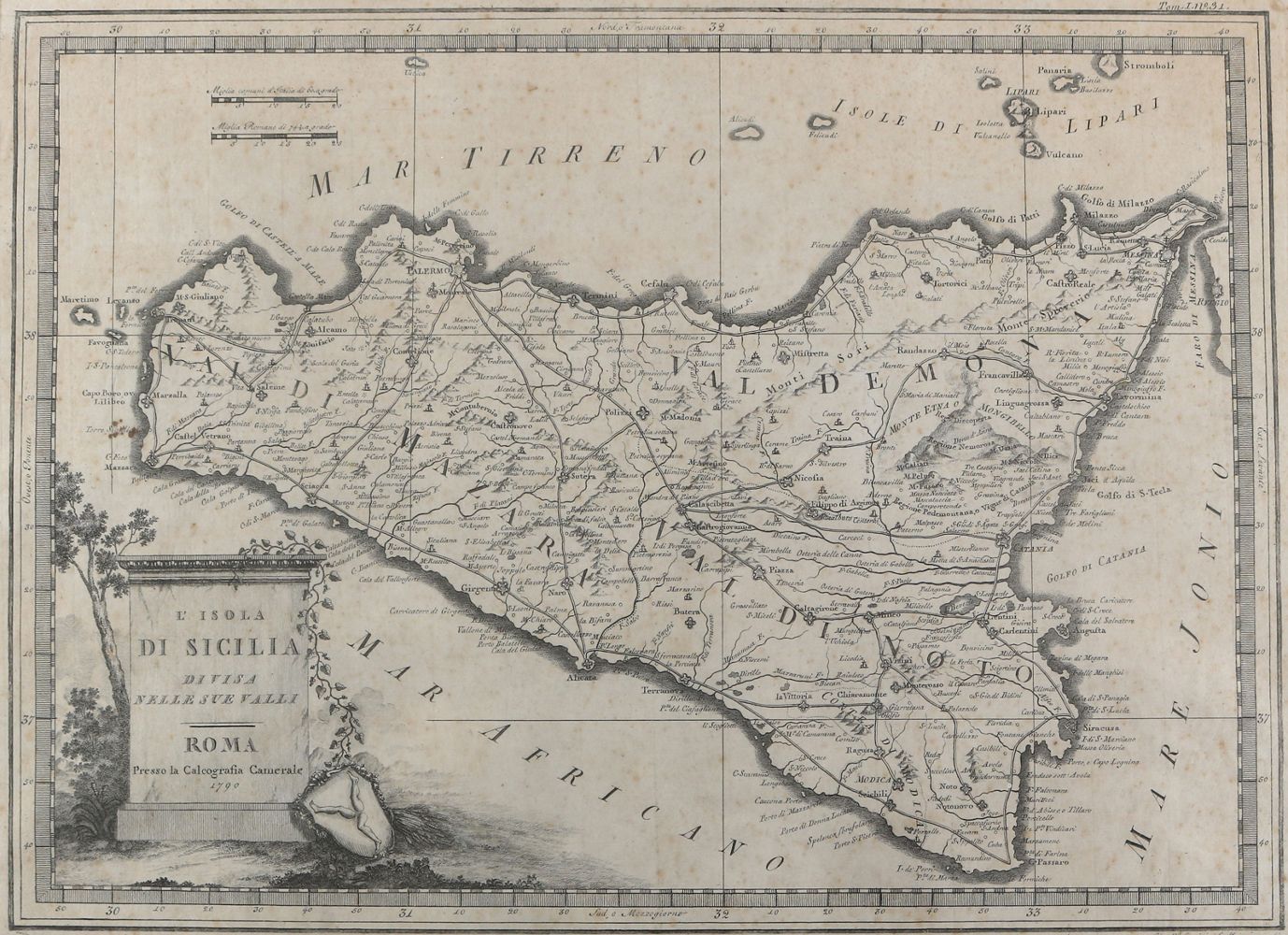 Große Abbildung Nr.1: 128-3661 Sizilien.: (Ausland, Italien)