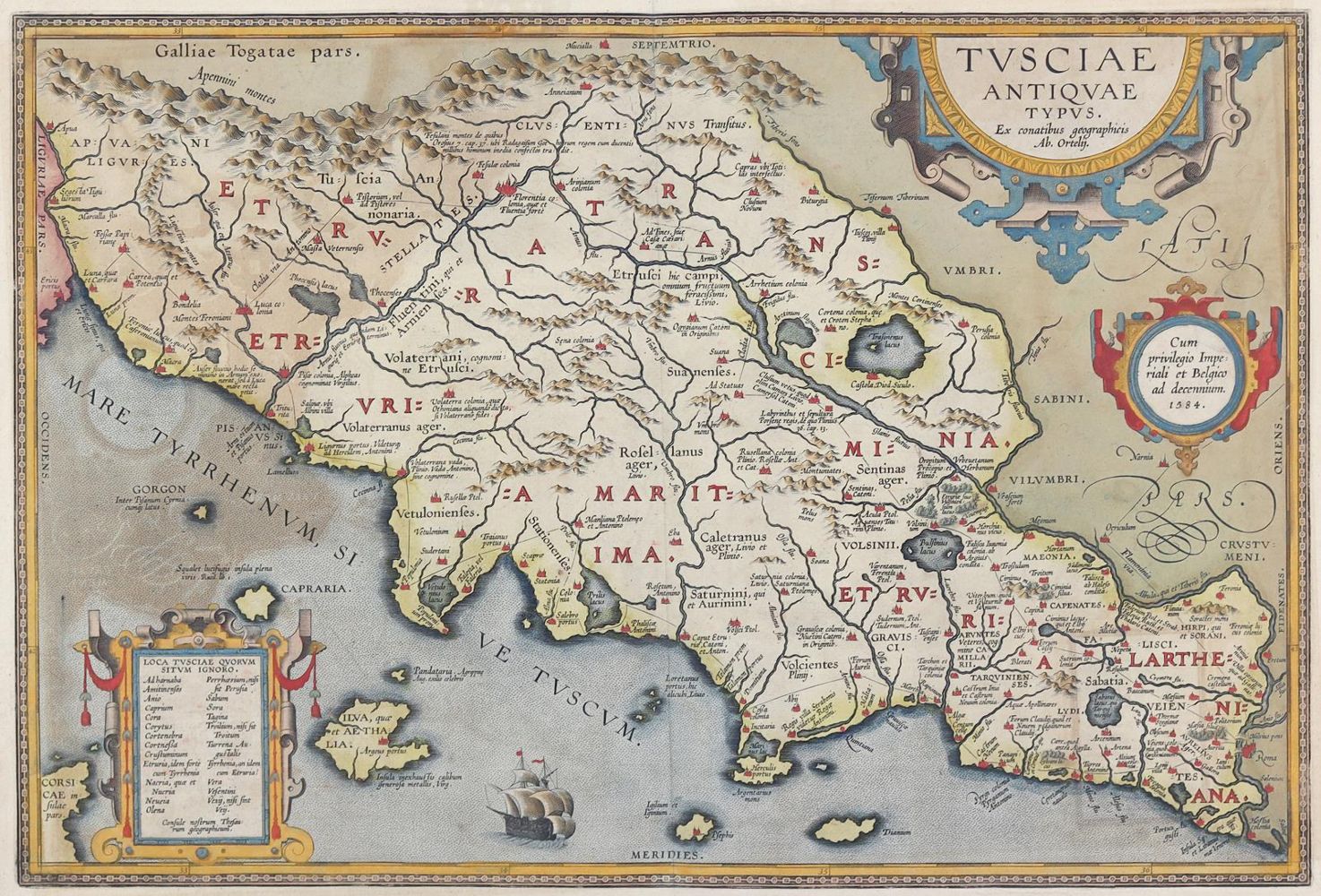 Große Abbildung Nr.1: 128-3663 Toskana.: (Ausland, Italien)