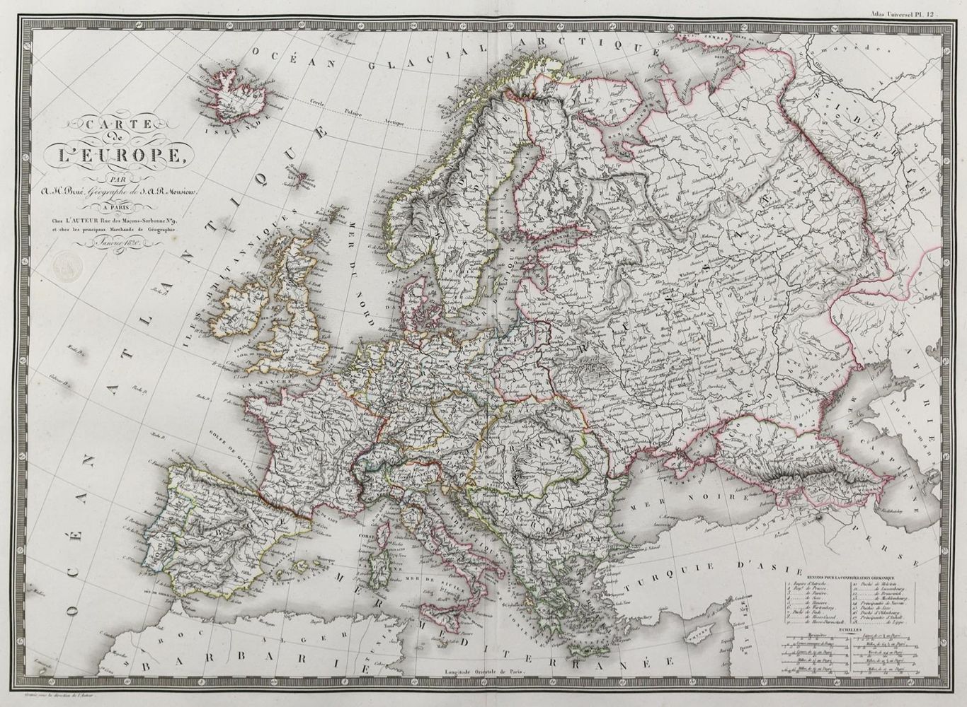 Große Abbildung Nr.5: 128-3673 Kontinente.: (Ausland)