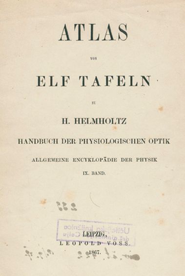 Große Abbildung Nr.1: 128-37 Helmholtz,H.: (Aus der Sammlung Professor Dr.Dr.Johannes Büttner Teil 1)