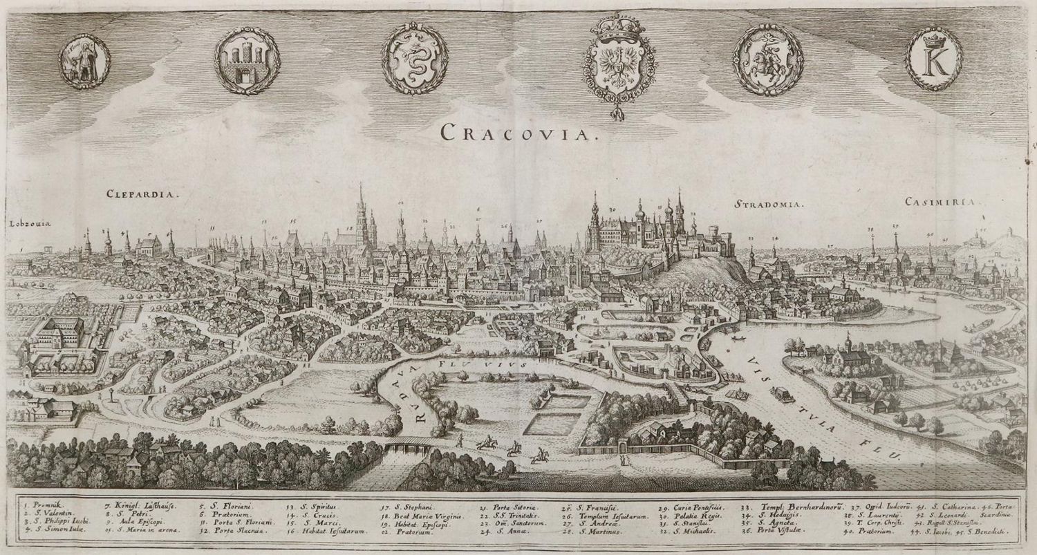 Große Abbildung Nr.1: 128-3703 Krakau.: (Ausland, Polen)