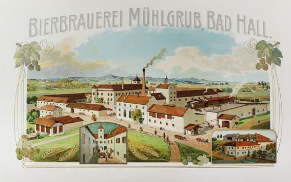 Große Abbildung Nr.1: 128-3789 Bierbrauerei Mühlgrub: (Plakate, Getränke)