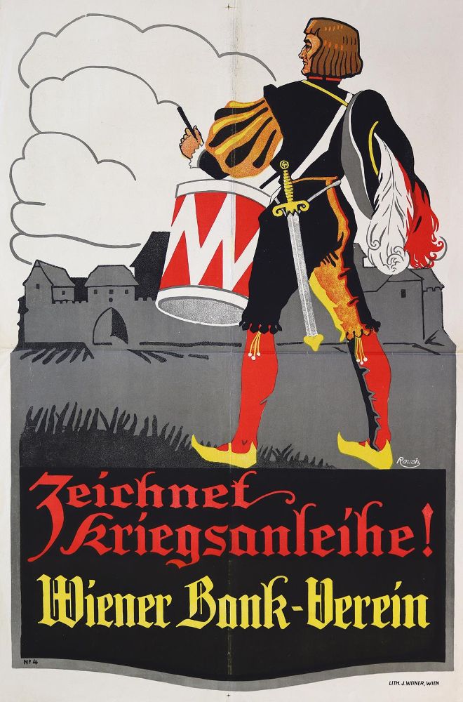 Große Abbildung Nr.1: 128-3809 Kriegsanleihe.: (Plakate, Kriegsanleihe)