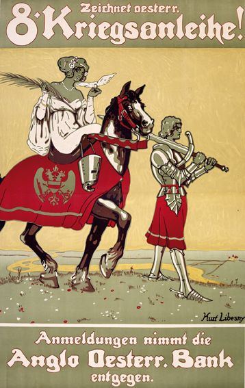 Große Abbildung Nr.1: 128-3812 Libesny, Kurt: (Plakate, Kriegsanleihe)