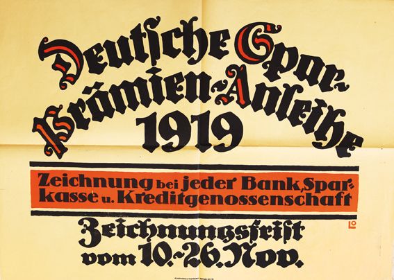 Große Abbildung Nr.1: 128-3830 Oppenheim, Louis: (Plakate)