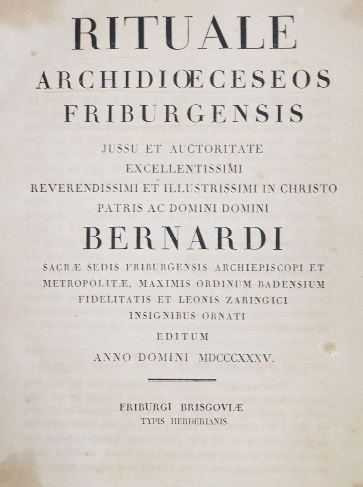 Große Abbildung Nr.1: 128-385 (Boll,B.).: (Freiburg)