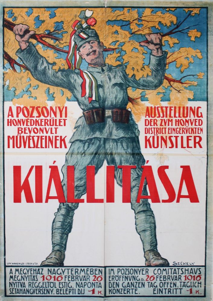 Große Abbildung Nr.1: 128-3854 Ungarn.: (Plakate, Ungarn)