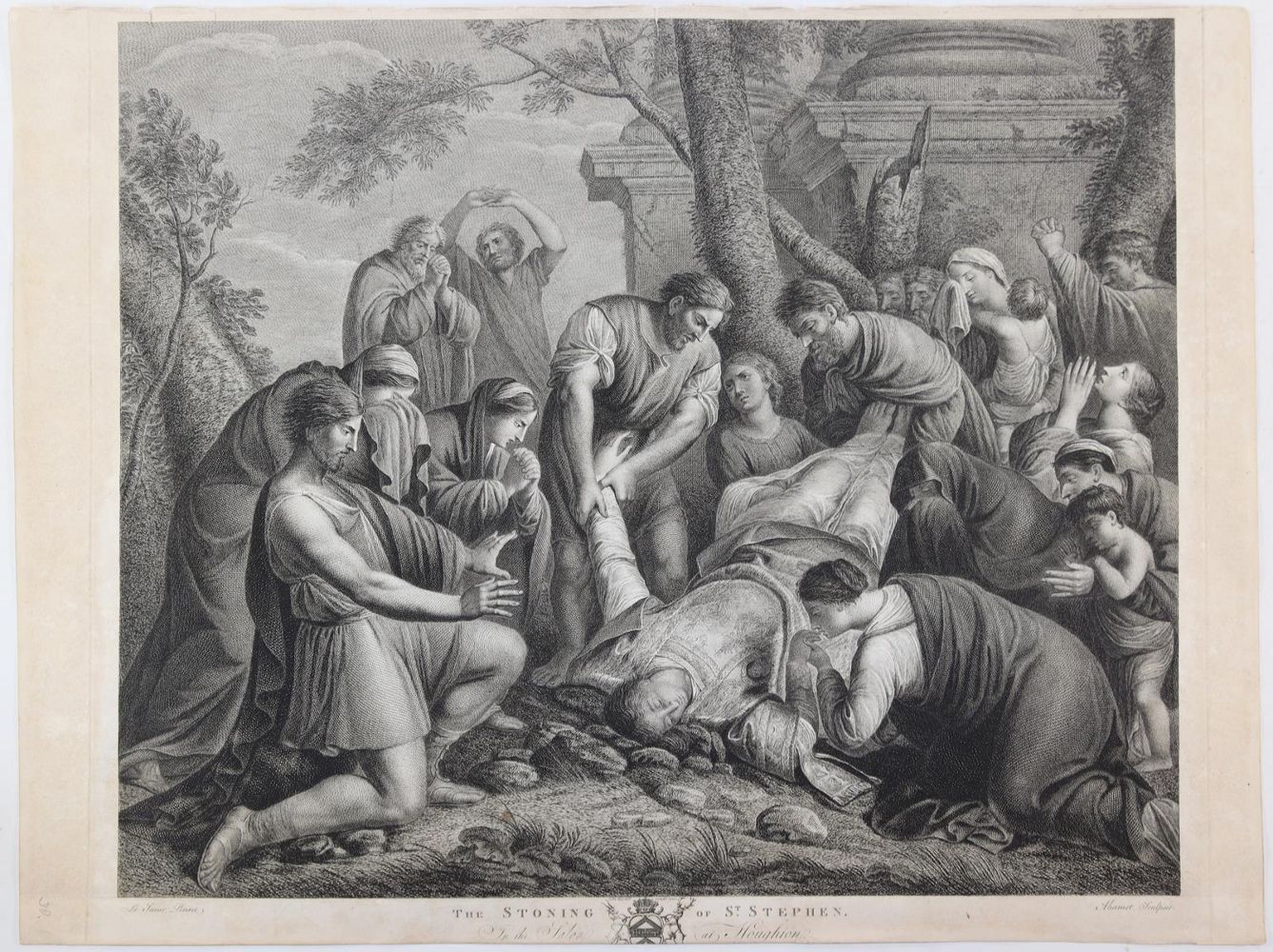 Große Abbildung Nr.1: 128-3885 Aliamet, François Germain: (Künstlergraphik)