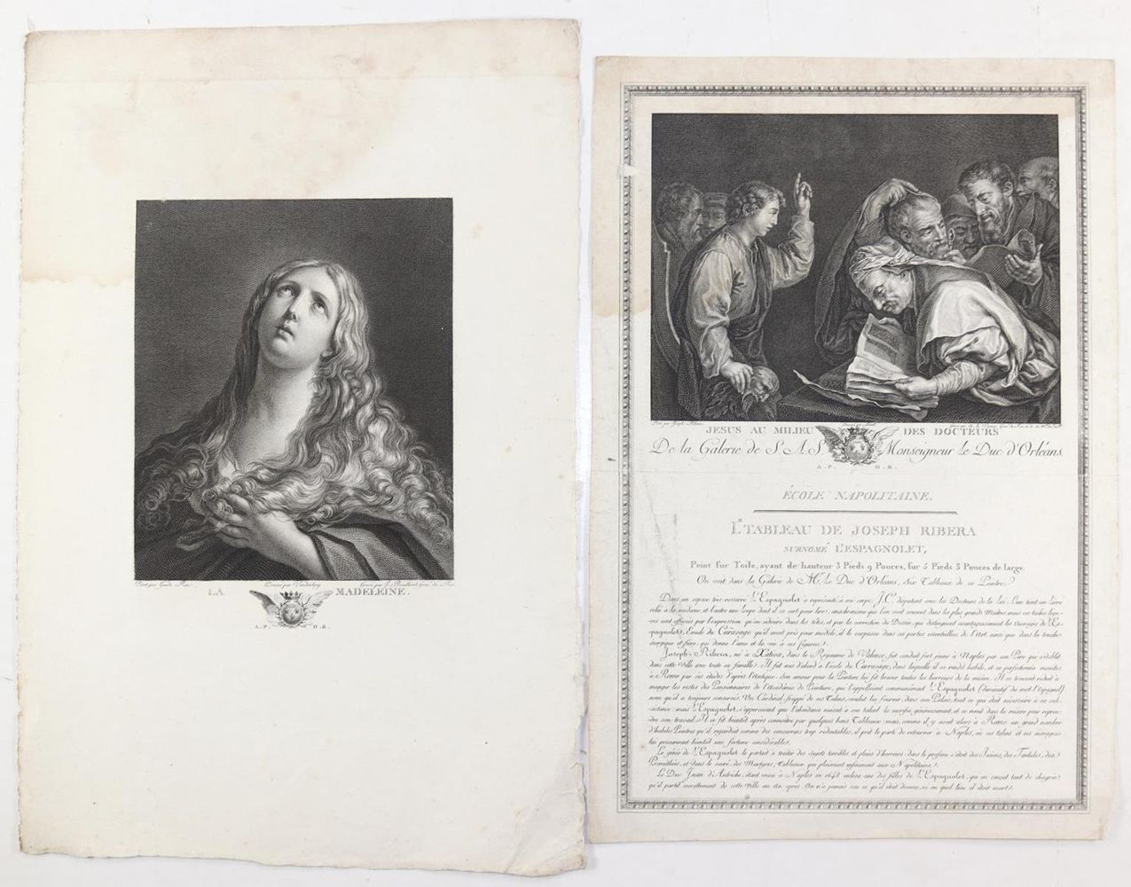 Große Abbildung Nr.5: 128-3885 Aliamet, François Germain: (Künstlergraphik)