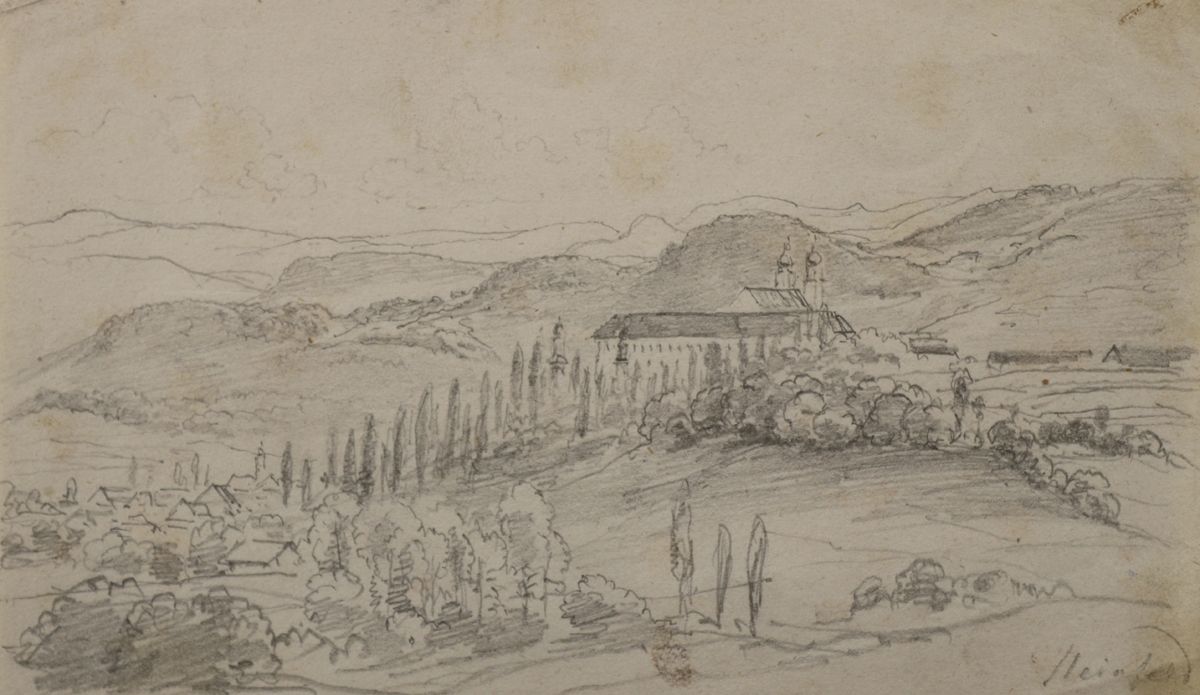Große Abbildung Nr.2: 128-3887 Steinfeld d.J., Franz: (Künstlergraphik, Alpen)