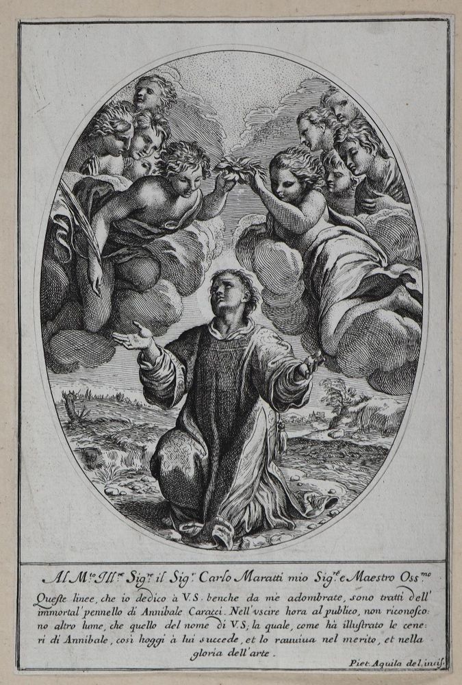 Große Abbildung Nr.1: 128-3900 Aquila, Pietro: (Künstlergraphik)