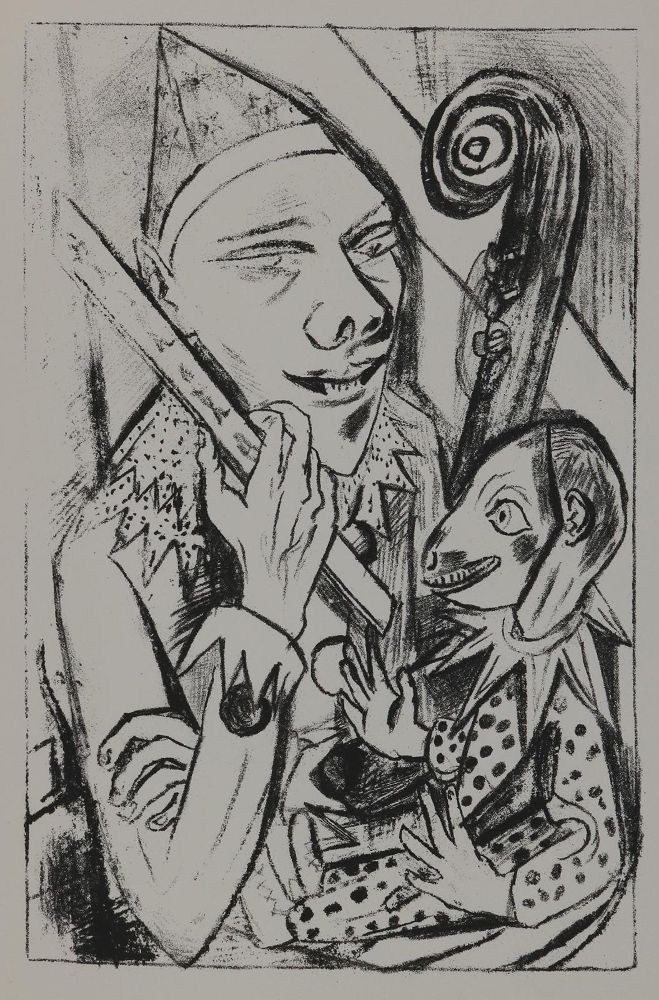 Große Abbildung Nr.1: 128-3921 Beckmann, Max: (Künstlergraphik)